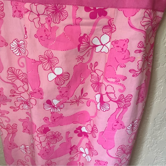 Lilly Pulitzer Pink Panther Dress Y2K Size 4 - Picture 3 of 10